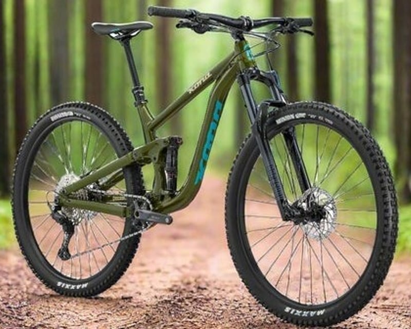 Ride a Full-Suspension Mountain Bike in Port Gamble