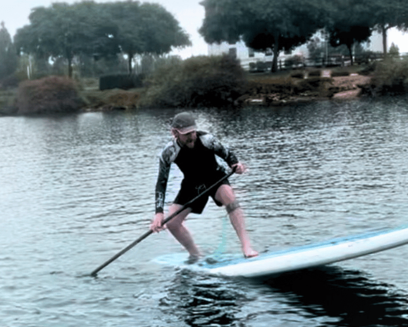 Master Buoy Turns SUP Lesson in San Diego