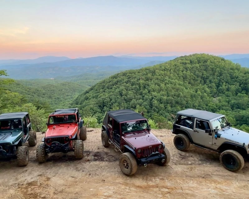 Bring Your Own Jeep Guided Off-Road Tour in Sevierville