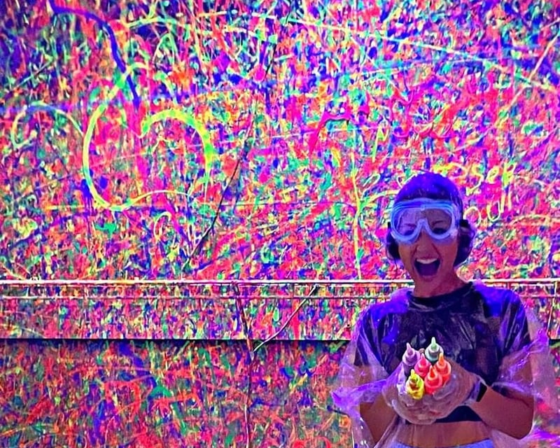 Splatter Paint Experience in Pflugerville