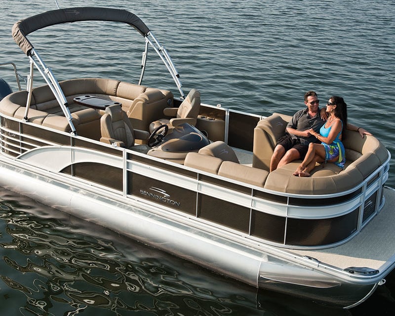24' Pontoon Boat Rental in Corolla