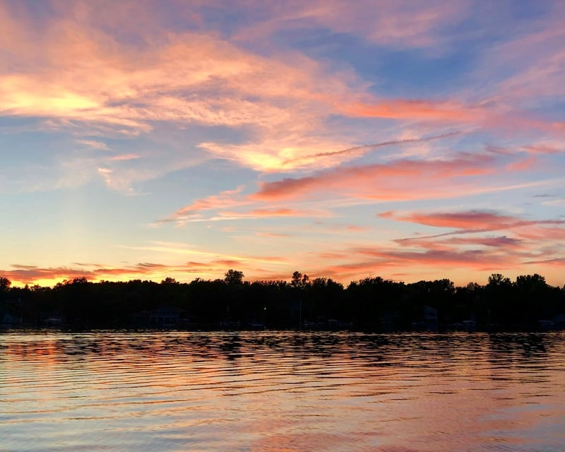 Sunset Cruise on Burt Lake