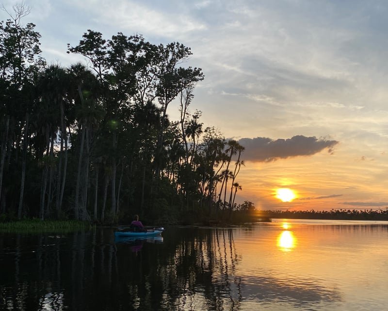 Sunset Kayak Tour on Chassahowitzka River