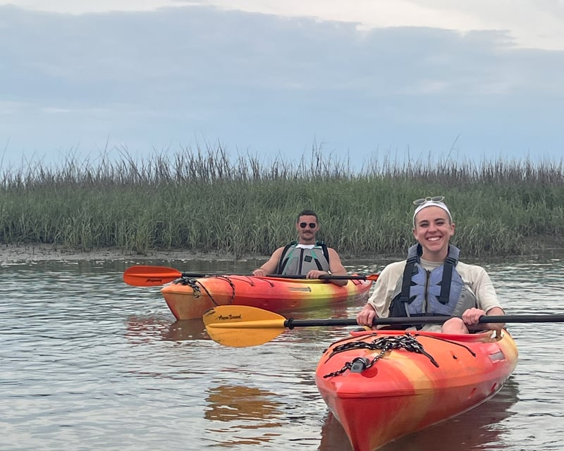 Guided Sandbar Kayak Tour in Downtown Beaufort
