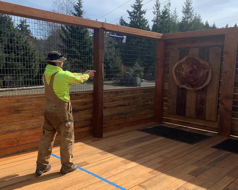 Axe Throwing Rental in Warrenton