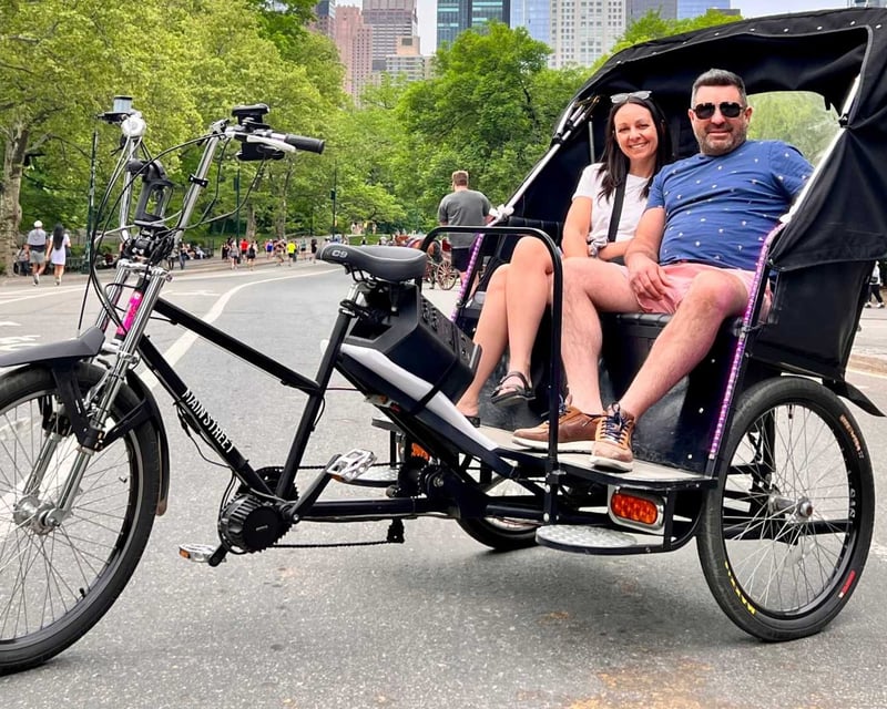 Private Pedicab Tour of Central Park & NYC