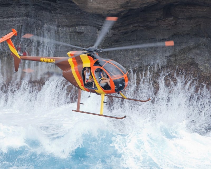 Fly a Doors-Off Helicopter Tour Over Oahu