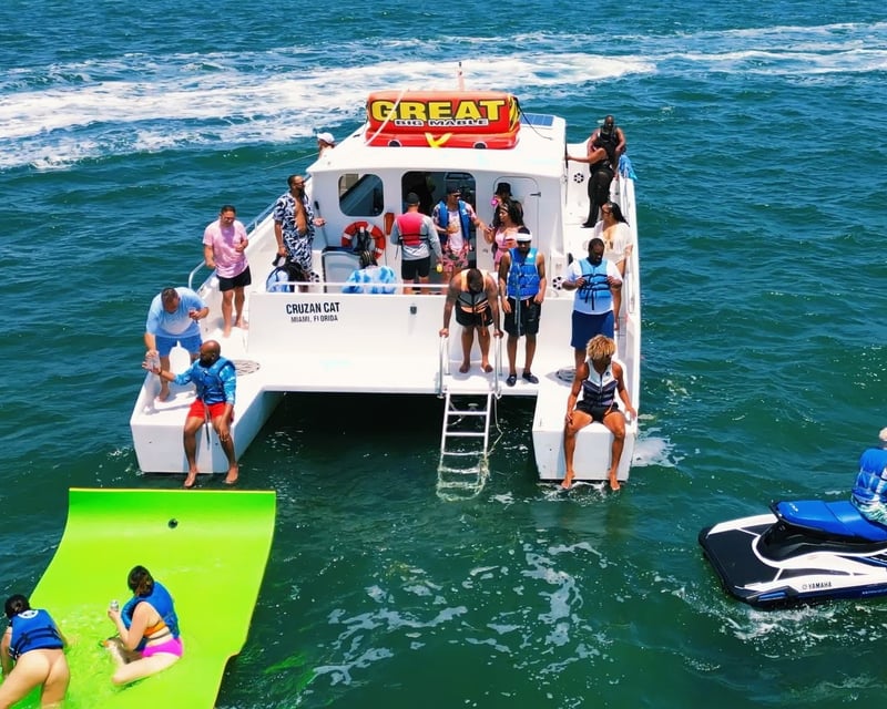 Jet Ski & Banana Boat Catamaran Cruise in Miami