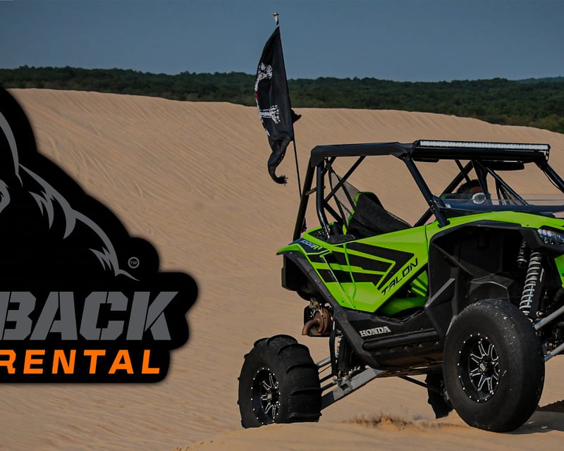 2-Seat 4x4 UTV Rental in Mears