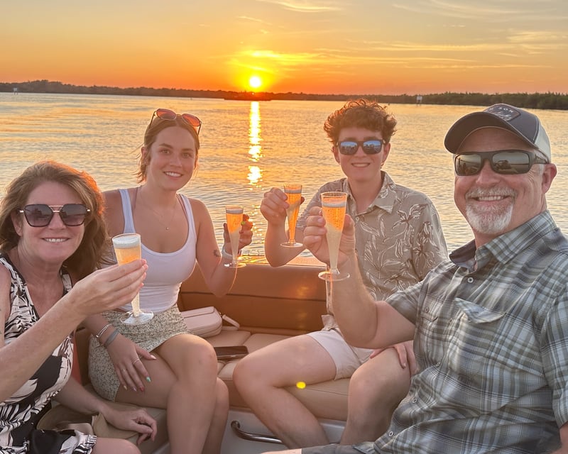 Champagne Sunset Cruise on the Daytona Beach Intracoastal