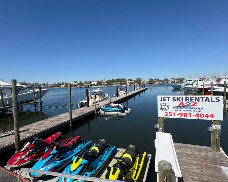 Jet Ski Rental on Yamaha Watercraft in Orange Beach