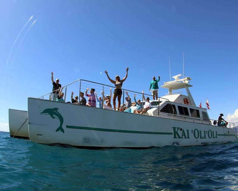 Watch Dolphins & Snorkel Cruise in Oahu