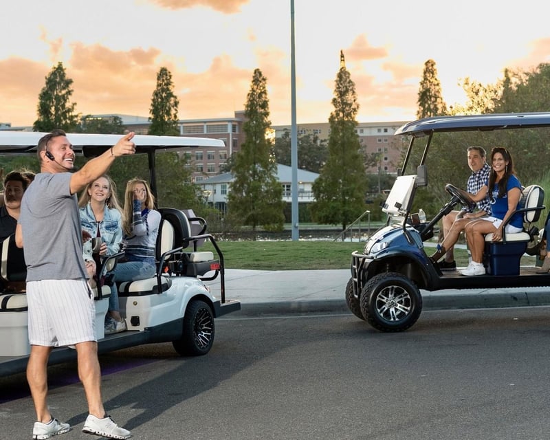 St. Petersburg Golf Cart Tour of Downtown & St. Pete Pier