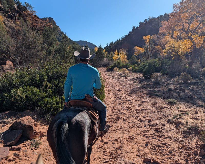 Private Guided Ride Near Zion National Park