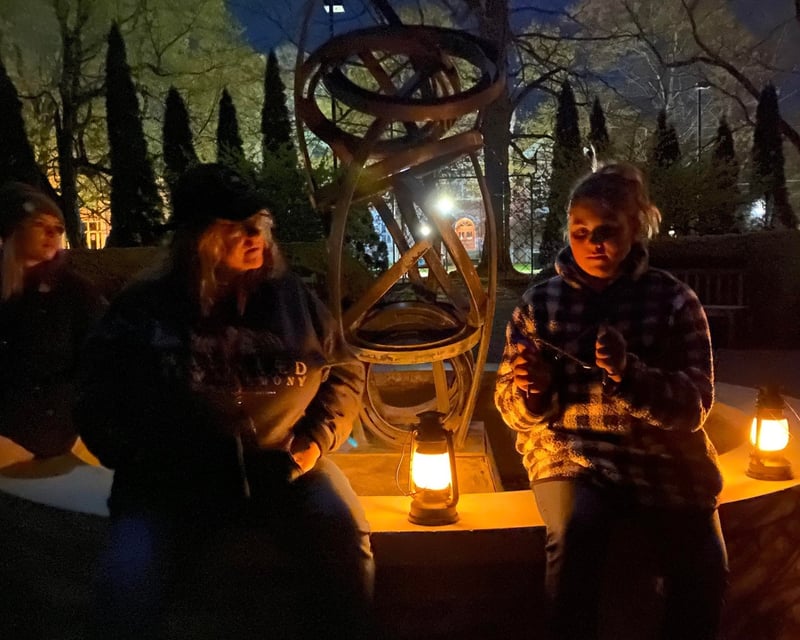 Lantern-Lit Ghost Walk in New Harmony, Indiana
