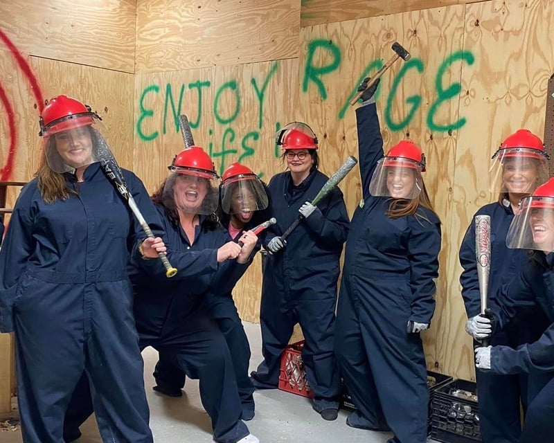 Axe Throwing & Rage Room Combo in Charleston, WV