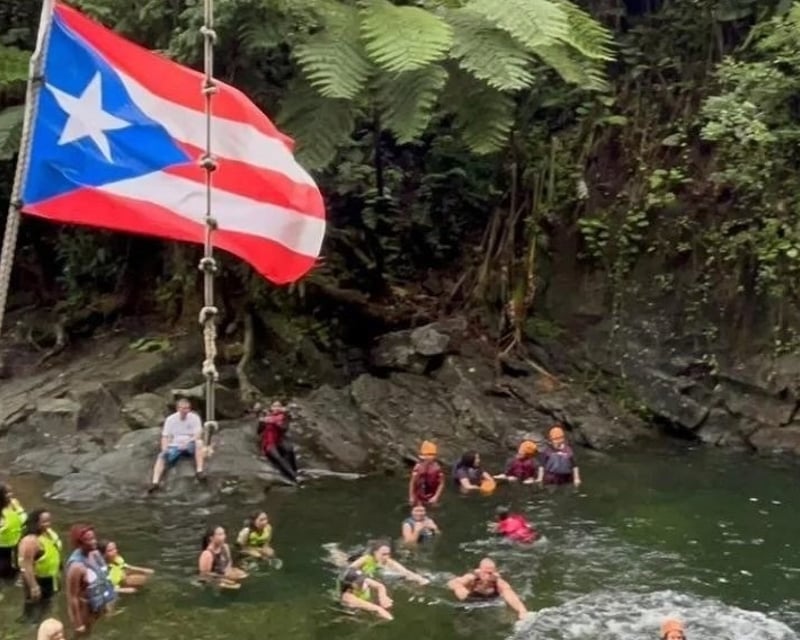 El Yunque Rainforest Hike with Natural Slides & Pools