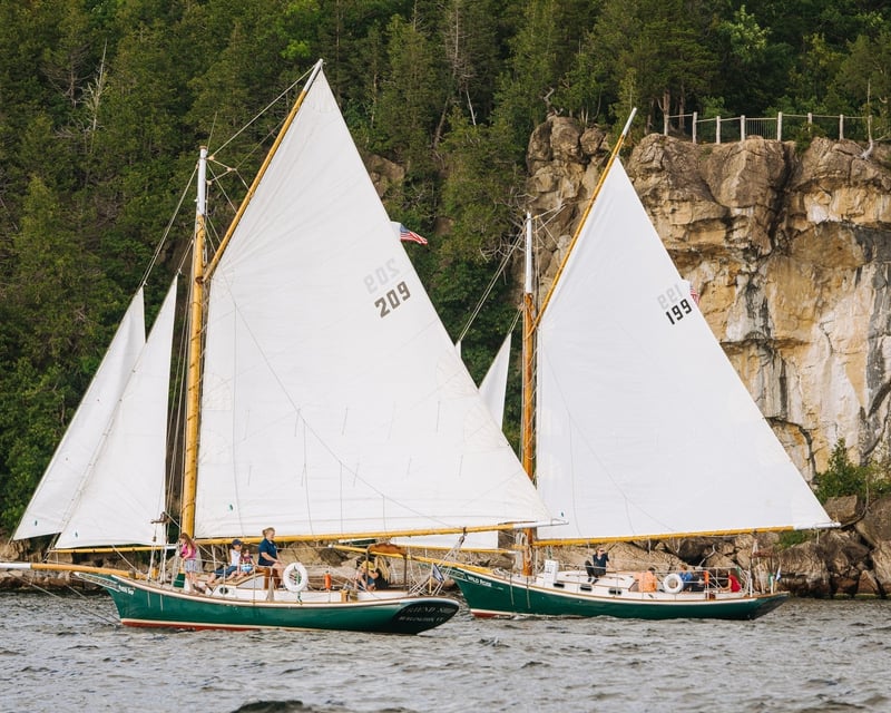 Lake Champlain Sailing Cruise on a Classic Wooden Sloop