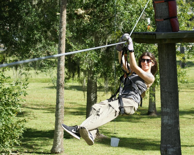 Treetop Obstacle Course & 9 Zip Lines in Daytona Beach