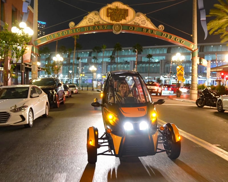 3-Hour San Diego Evening GoCar Tour