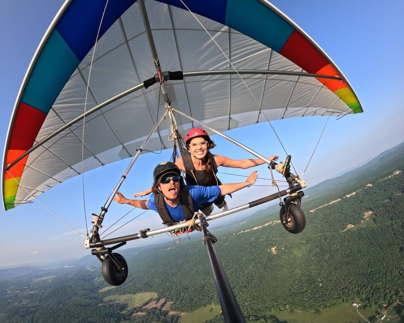 Hang Gliding Tandem Flight at Lookout Mountain