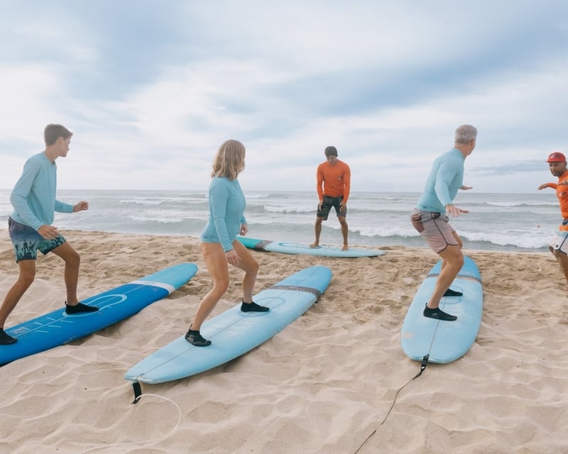 Surf Lessons at Ala Moana Beach Park Near Waikiki