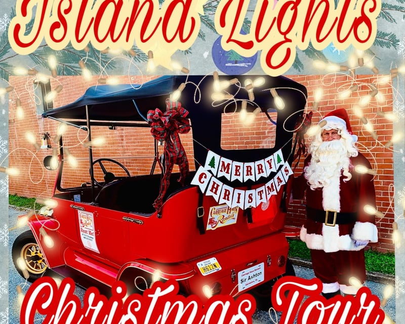 Galveston Christmas Lights Tour