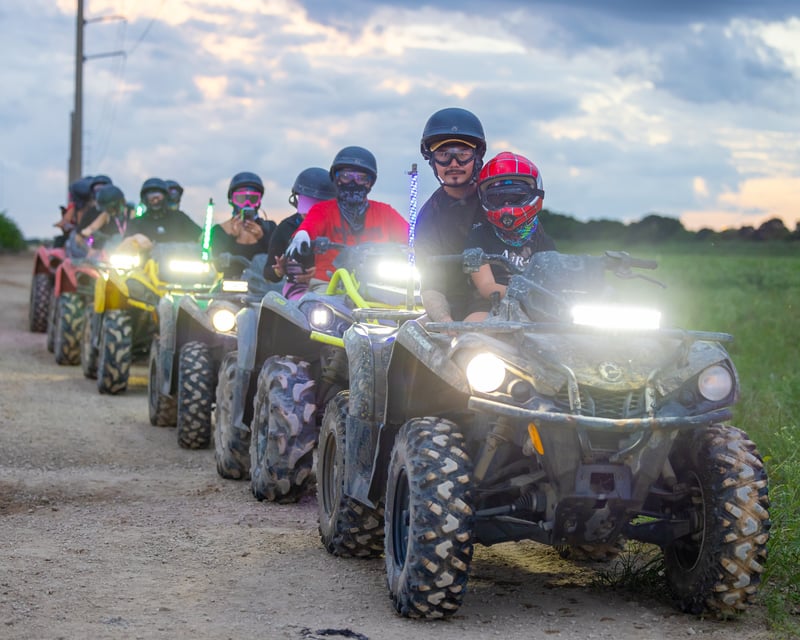 Guided ATV Trail Tour Through Miami Farmland & Forest
