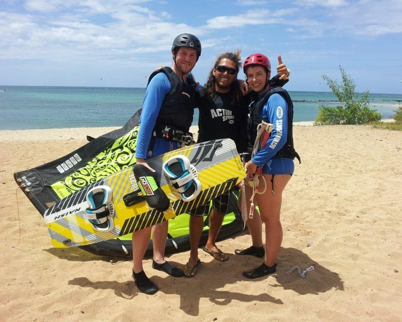 Certified Kiteboarding Lessons at Kanaha Beach Park, Maui