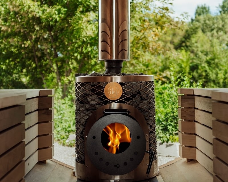 Wood-Fired Barrel Sauna Session in Green Bay & Door County