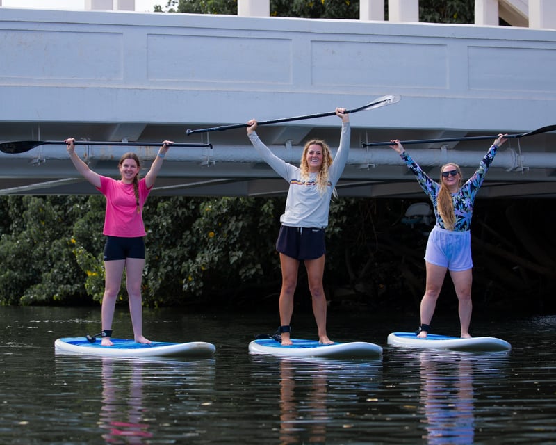 2-Hour Stand-Up Paddleboard Group Lesson in Haleiwa