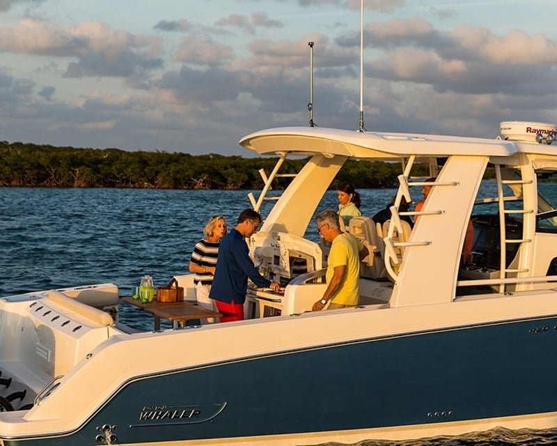 Private 42' Sandbar Boat Charter Around Anna Maria Island