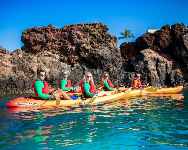Kayak & Turtle Snorkel Tour in Kapalua Bay
