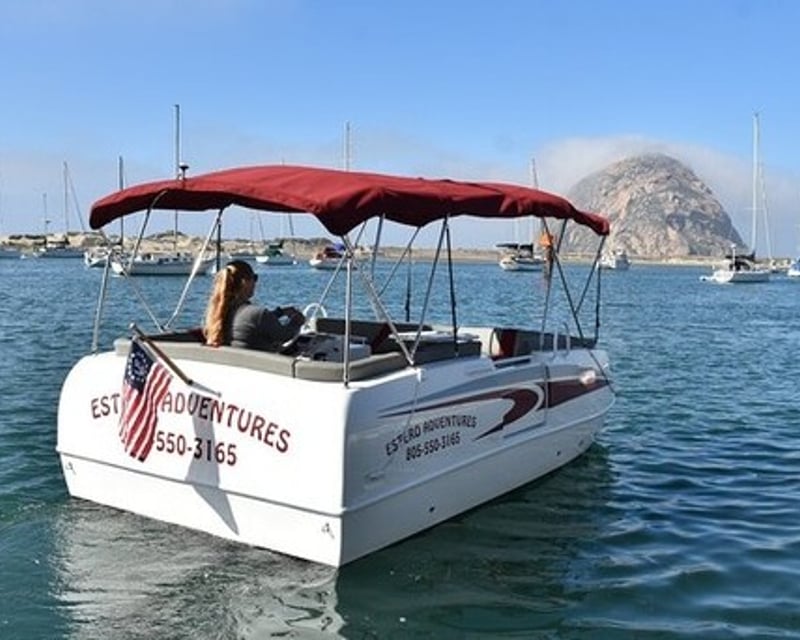 Electric Pontoon Boat Rental in Morro Bay