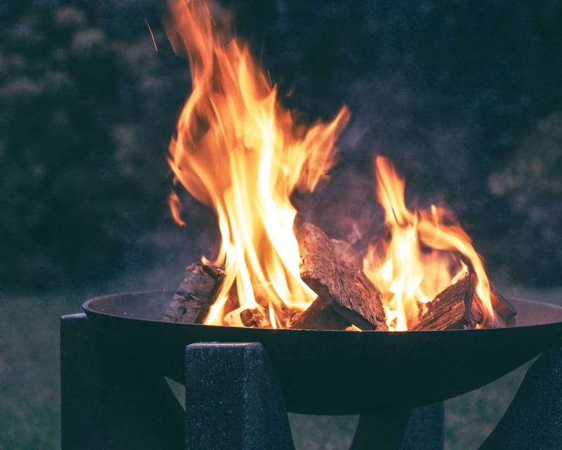 Muscadine Vineyard Firepit Rental in Madisonville, TN