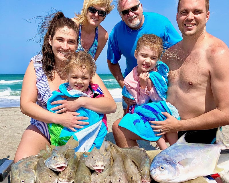 Family-Friendly Guided Surf Fishing in Melbourne Beach