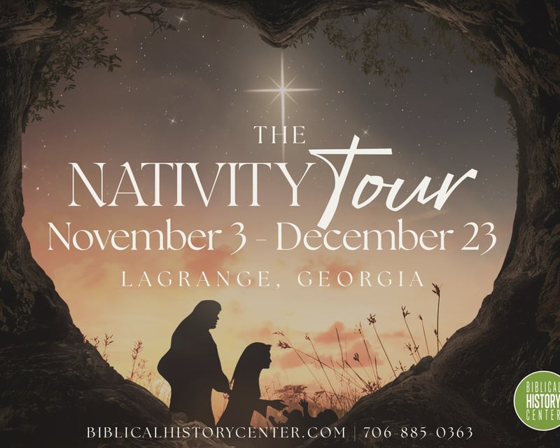 Nativity Tour & Biblical Meal in LaGrange