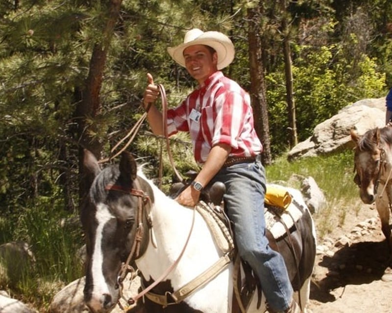 Family Horseback Trail Ride in Estes Park
