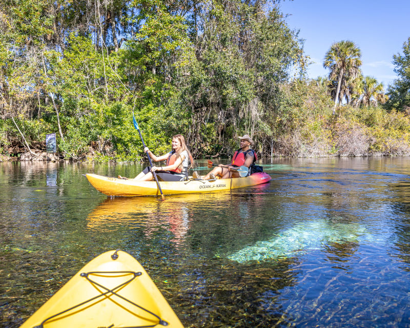 Self-Guided Kayak Rental at Weeki Wachee