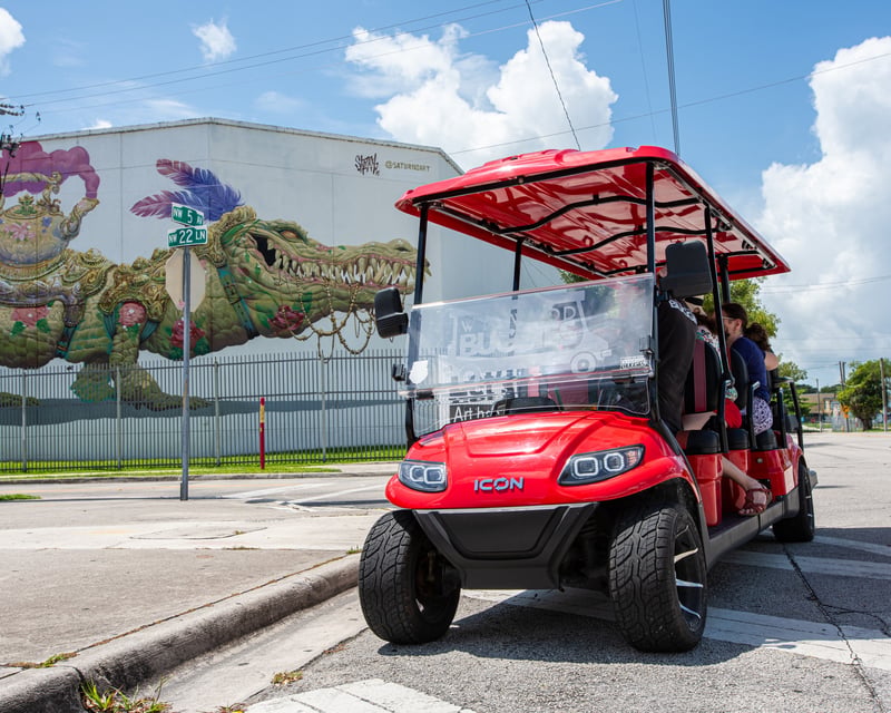 Wynwood Art District Electric Buggy Tour In Miami