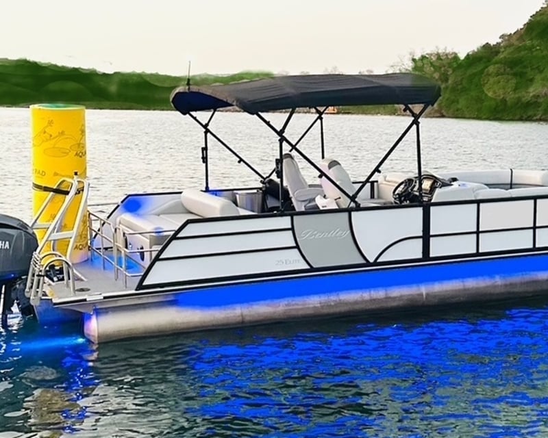 Captained Party Pontoon Rental on Lake Austin