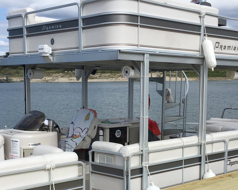 Private Double-Decker Party Boat with Slide on Lake Travis