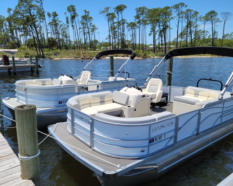 Shell Island Full-Day Pontoon Rental