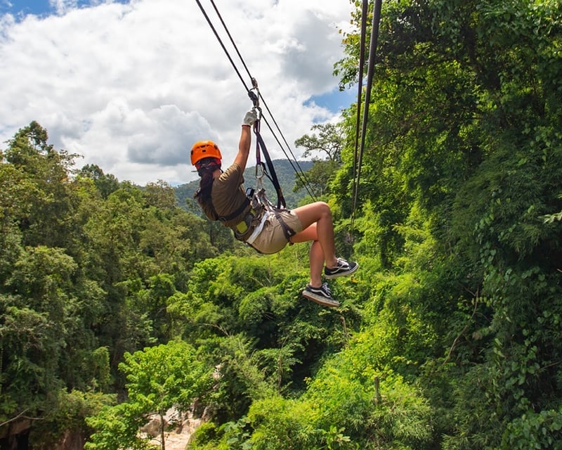 Fajardo Zipline, River Slide & Beach Tour