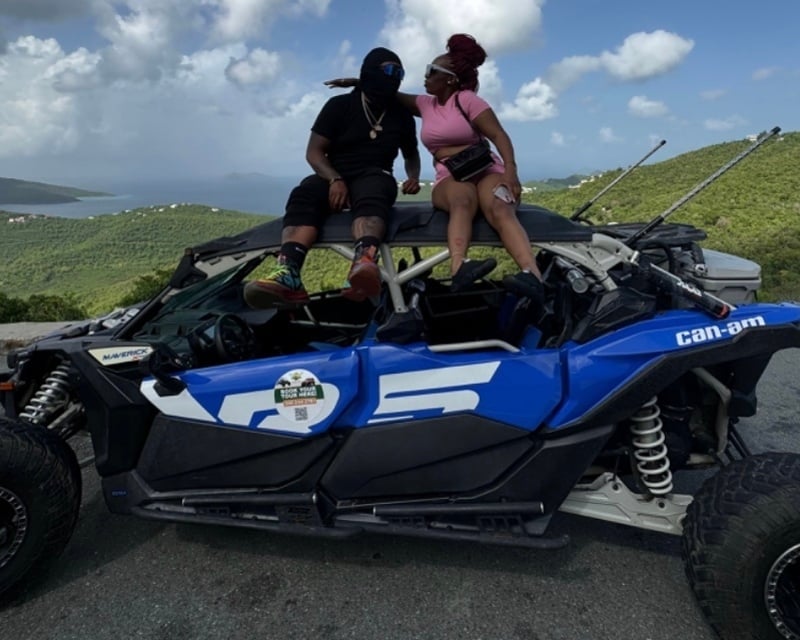 Mountaintop & Beach Hop UTV Tour in St. Thomas