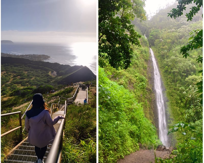 Self-Guided Diamond Head & Manoa Falls Hike in Honolulu