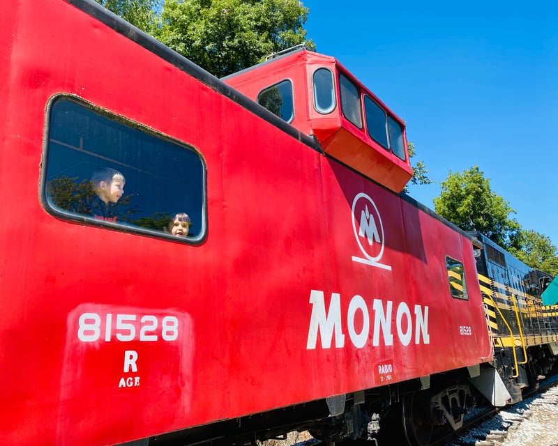 Ride a Historic Caboose in Arcadia