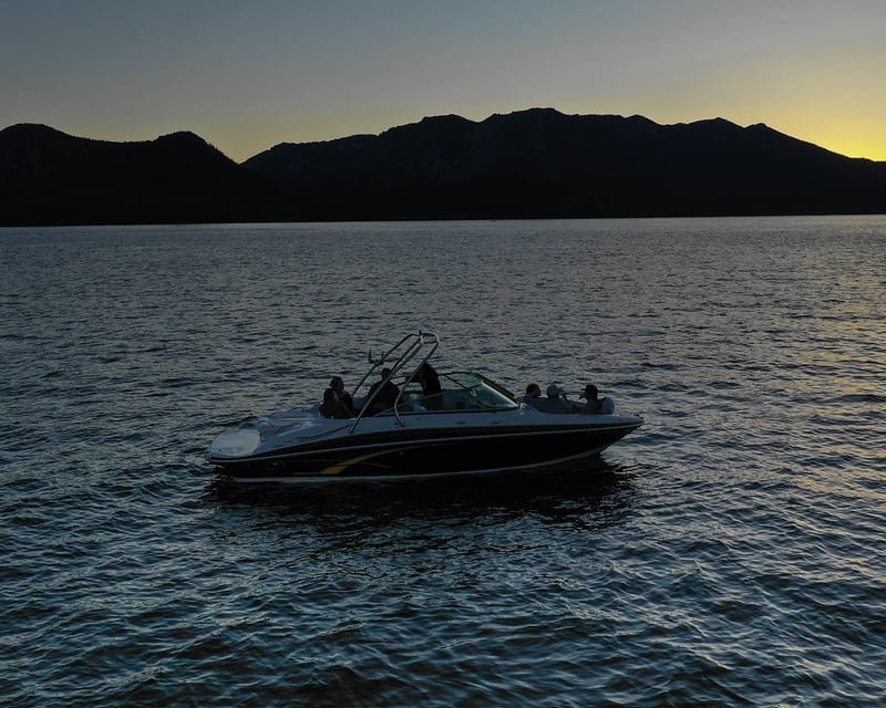 Lake Tahoe Sunset Private Boat Charter
