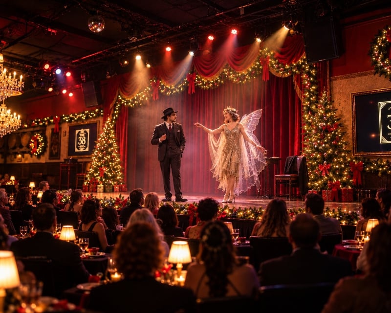 Speakeasy Christmas Carol Murder Mystery Dinner in Orlando