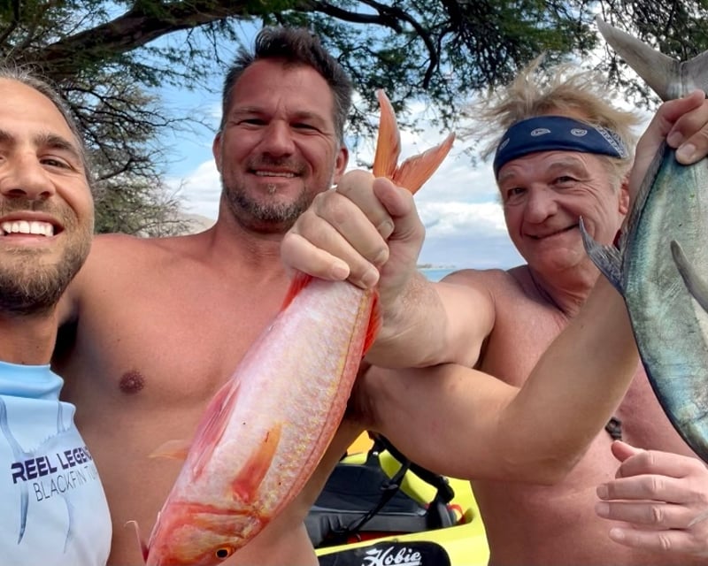 Hands-Free Kayak Bottom Fishing Tour in Lahaina